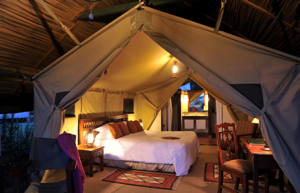 2. Accommodation - Standard tent