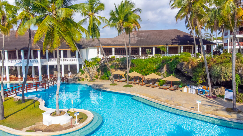 Adult pool area