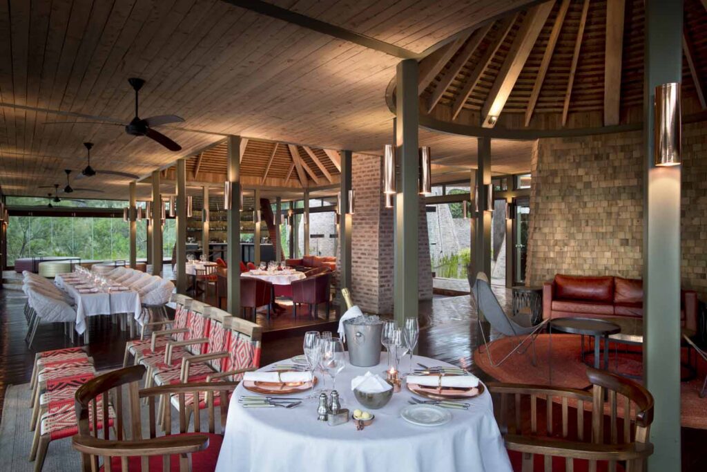 Angama Mara Guest Area Seating