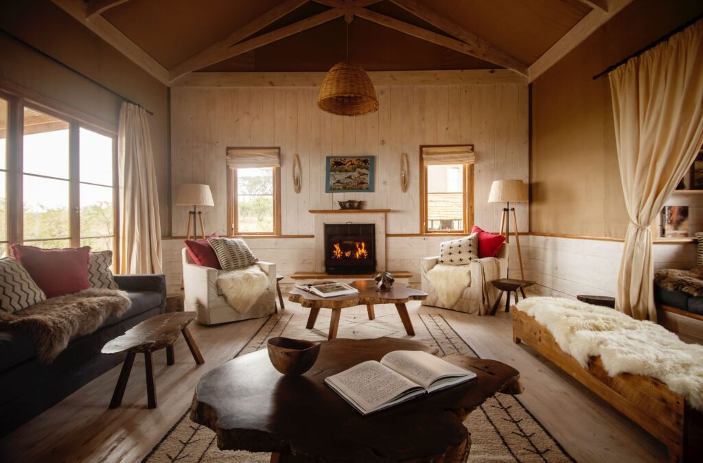 Cosy lounge for the family to relax