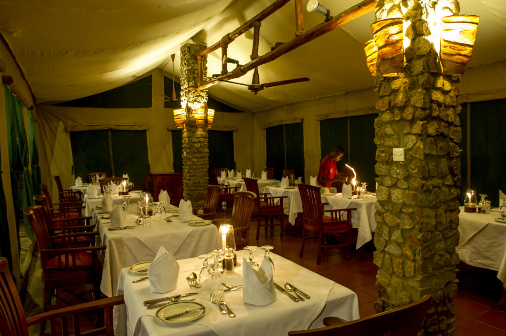 Dining Tent - Night