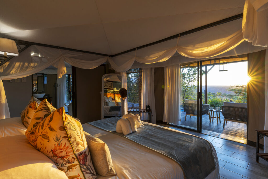 Ele Camp Bedroom Sunrise