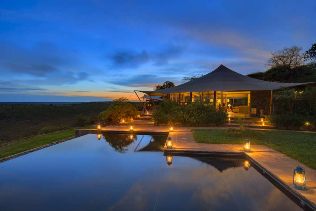 Elewana Loisaba Tented Camp - accommodation - Loisaba's picturesque infinity pool (1)