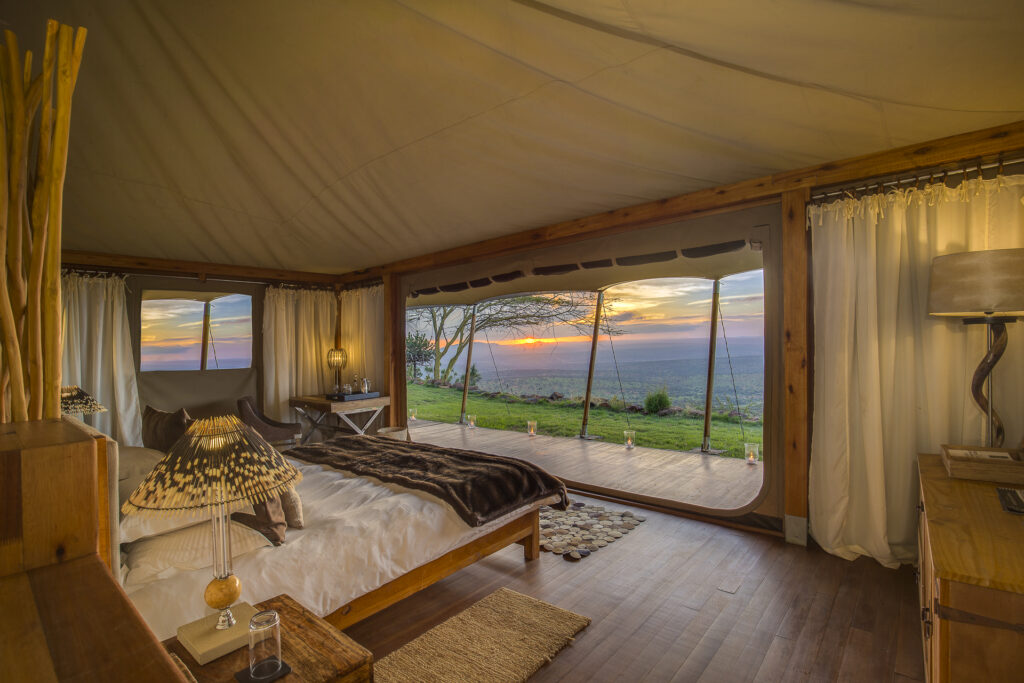 Elewana Loisaba Tented Camp - accommodation - spacious luxury tents -(c) Mario Moreno-