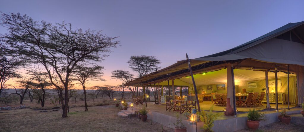 Kicheche Bush Olare - Lounge exterior