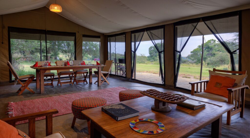 Kicheche Mara - lounge interior