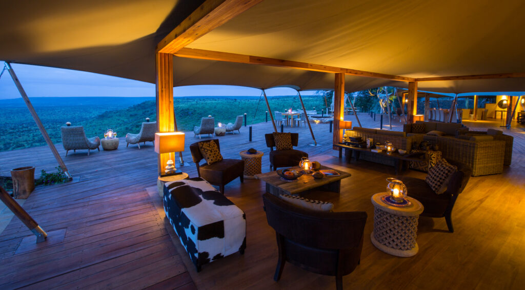 Loisaba Tented Camp - Main Lounge