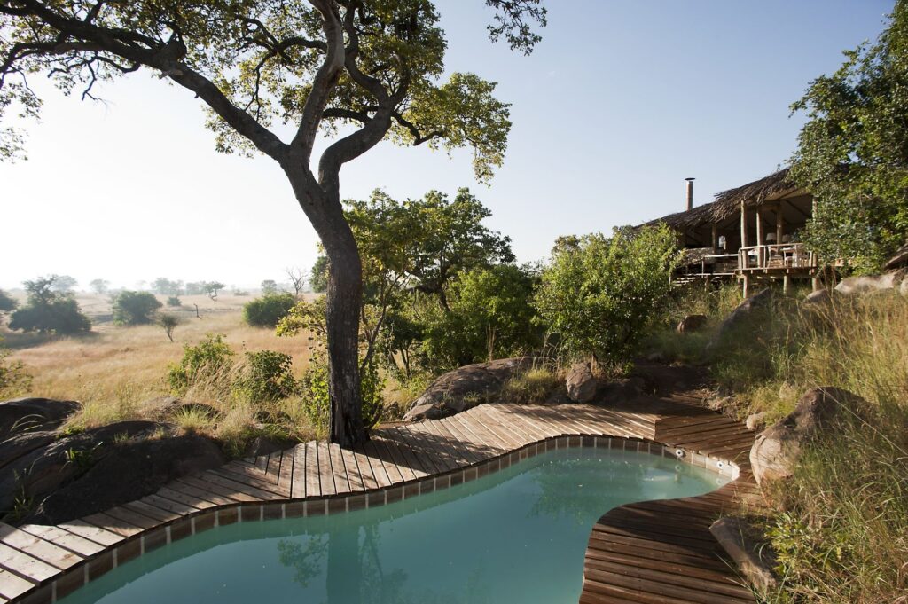 Private pool for an afternoon dip