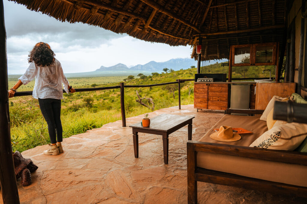Soroi Leopards Lair Cottages - View from room