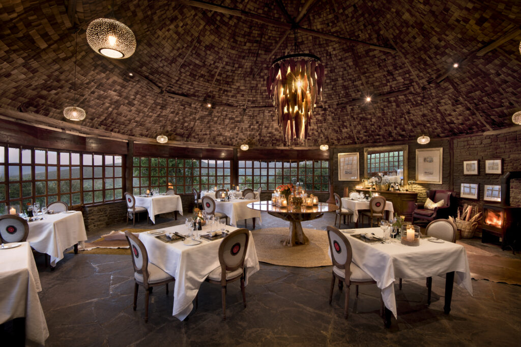 Tanzania-Kleins-Camp-guest-area-indoor-dining-2