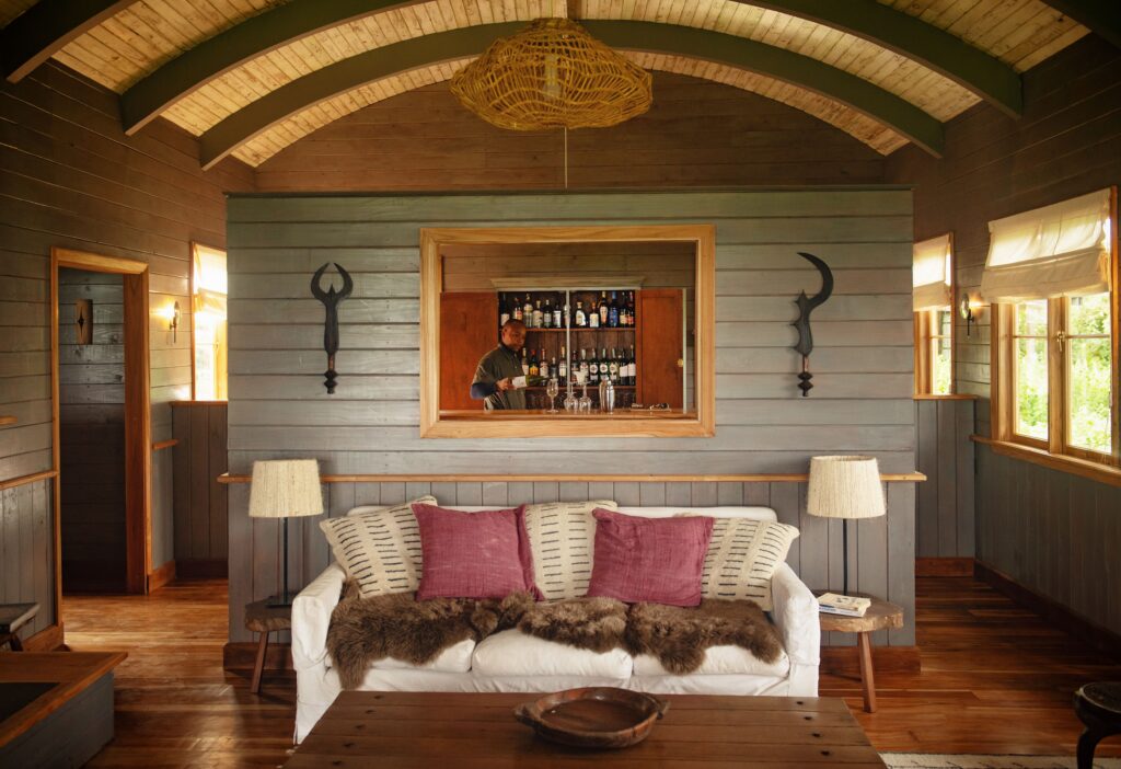 The Entamanu bar and lounge