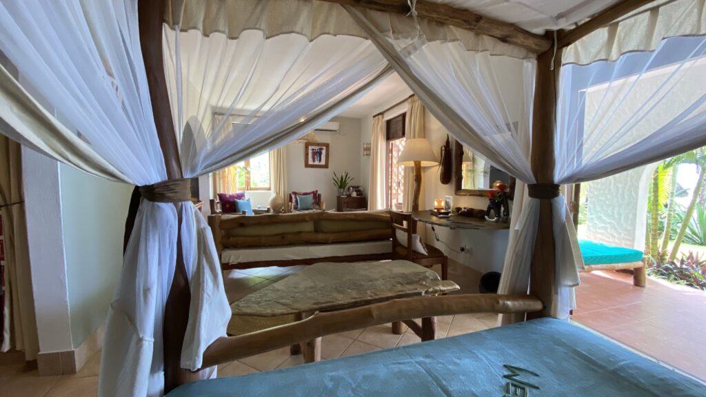 executive suite 190 from bed view