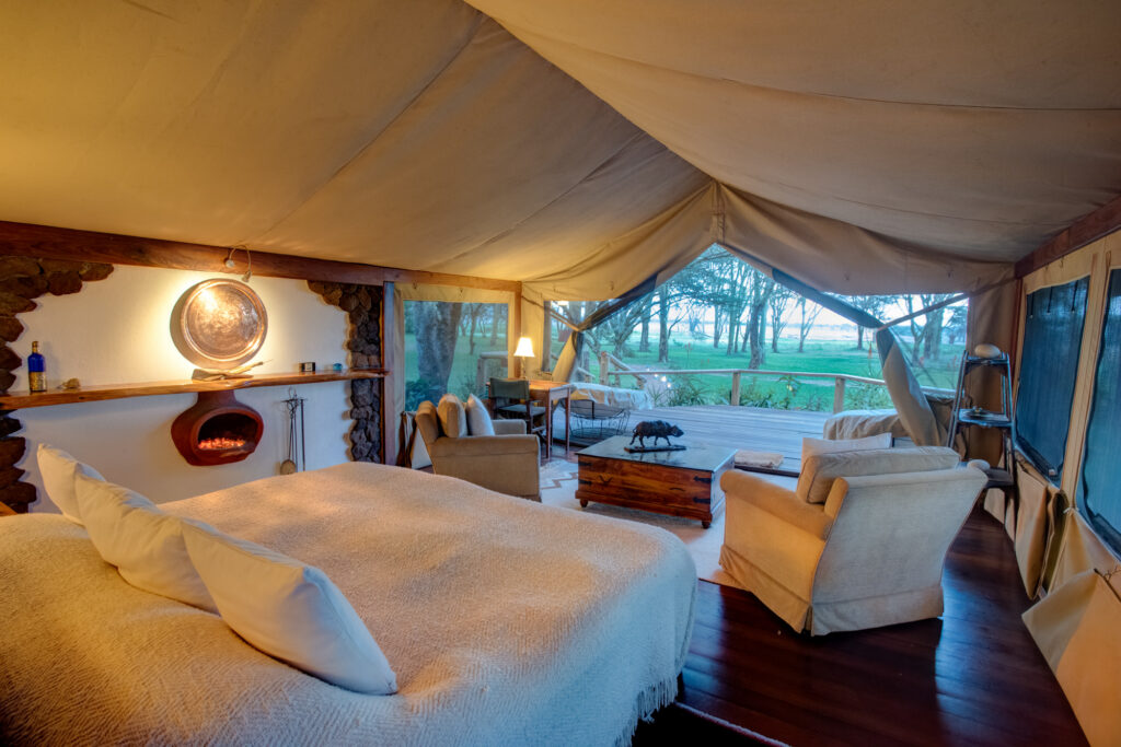 luxurytent inside